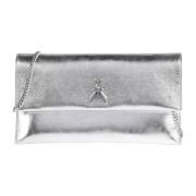 Zilveren Dames Clutch Tas met Fly Patrizia Pepe , Gray , Dames