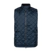 Blauwe Sweater Vest Monty Stijl Barbour , Blue , Heren