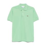 Groen Poloshirt met Logopatch Lacoste , Green , Heren