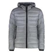 Zwart Label Donsjack met Capuchon Canada Goose , Gray , Heren