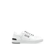 Sneakers met logo Versace Jeans Couture , White , Heren