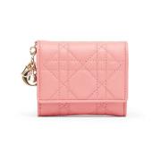 Stijlvolle Roze Portemonnee met Charms Dior , Pink , Heren