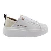 Witte High Wembley Sneakers Alexander Smith , White , Dames