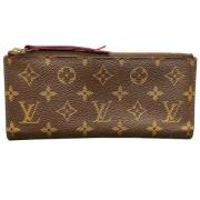 Pre-owned Canvas wallets Louis Vuitton Vintage , Brown , Dames