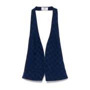 Blauwe Jassen voor Vrouwen Elisabetta Franchi , Blue , Dames