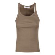 Casual Katoenen T-shirt IRO , Green , Dames