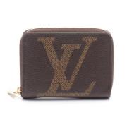 Pre-owned Leather wallets Louis Vuitton Vintage , Brown , Dames