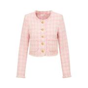 Chique Antoine Tweed Jas Loveshackfancy , Pink , Dames