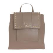 Eco-leren Rugzak By Byblos , Beige , Dames