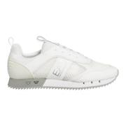 Effen Veterschoenen Emporio Armani EA7 , White , Heren