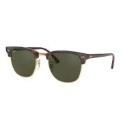 Clubmaster Zonnebril Ray-Ban , Brown , Heren