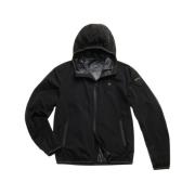 Zwarte Windbreaker Jas voor Uitjes Blauer , Black , Heren