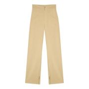 Mota, beige rechte broek Cortana , Beige , Dames