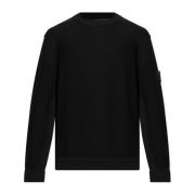 Capsule Sweater Ghost Stone Island , Black , Heren