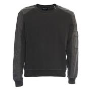 Taupe Crew Neck Sweatshirt Dondup , Brown , Heren