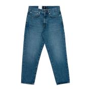 Arctic Blue Katoenen Tapered Leg Jeans Edwin , Blue , Heren