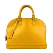 Pre-owned Leather louis-vuitton-bags Louis Vuitton Vintage , Yellow , ...