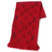 Pre-owned Canvas scarves Louis Vuitton Vintage , Red , Dames