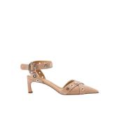 Blush kitten hak sling back met stud details Iceberg , Pink , Dames