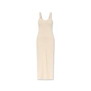 Geribbelde jurk Lio By Herenne Birger , Beige , Dames