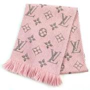 Pre-owned Wool scarves Louis Vuitton Vintage , Pink , Dames