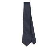 Navy Blauw Zelfstrikken Puntige Tip Corneliani , Blue , Heren