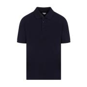 Blauw Poloshirt Casual Stijl Bottega Veneta , Blue , Heren