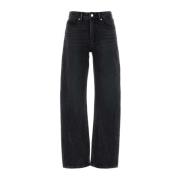 Donkergrijze Denim Jeans Alexander Wang , Gray , Dames