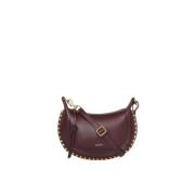 Moon Leren Schoudertas Isabel Marant , Brown , Dames