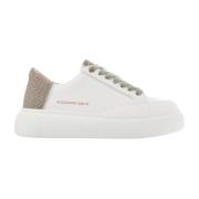 Eco Greenwich White Military Sneaker Alexander Smith , White , Dames