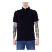 Heren Zwarte Polo Armani Exchange , Black , Heren