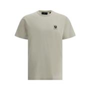 Iconische Monogram Patch T-shirt Belstaff , Beige , Heren