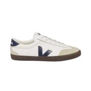 Leren sneakers met blauwe details Veja , Multicolor , Heren