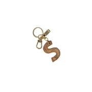 Beige Leren Sleutelhanger Alviero Martini 1a Classe , Beige , Dames