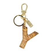 Y Kaart Sleutelhanger Alviero Martini 1a Classe , Beige , Dames