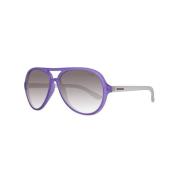 Paarse Aviator Zonnebril voor Vrouwen Polaroid , Purple , Dames