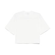 Witte T-shirts en Polos Pinko , White , Dames