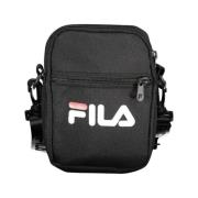 Verstelbare schoudertas met zakken Fila , Black , Heren