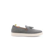 Grijze Suède Kwastloafers Duca di Morrone , Gray , Heren