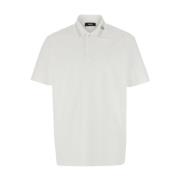 Witte Polo Shirt met Medusa Detail Versace , White , Heren