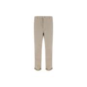 Klassieke katoenen chino broek Brunello Cucinelli , Beige , Heren