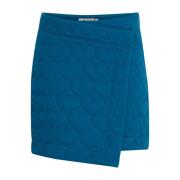 Gewatteerde Marokkaans Blauwe Rok Ichi , Blue , Dames