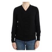 V-neck Knitwear Costume National , Black , Dames