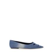 Ballerina Platte Schoenen Marc Jacobs , Blue , Dames