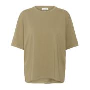 Casual Tee met Halve Mouwen Elmwood Soaked in Luxury , Green , Dames