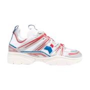 Sporty Kindsay Dames Sneakers Blauw-Grijs-Rood Isabel Marant , Multico...