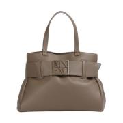 Elegante Schouder Winkel Tas Armani Exchange , Brown , Dames