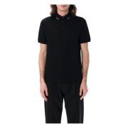 Klassiek Polo Shirt voor Mannen Emporio Armani , Black , Heren