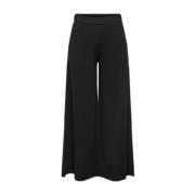 Zwarte Wide Leg Culottes Broek Jacqueline de Yong , Black , Dames