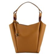 Bruin leren bucket bag Tod's , Brown , Dames